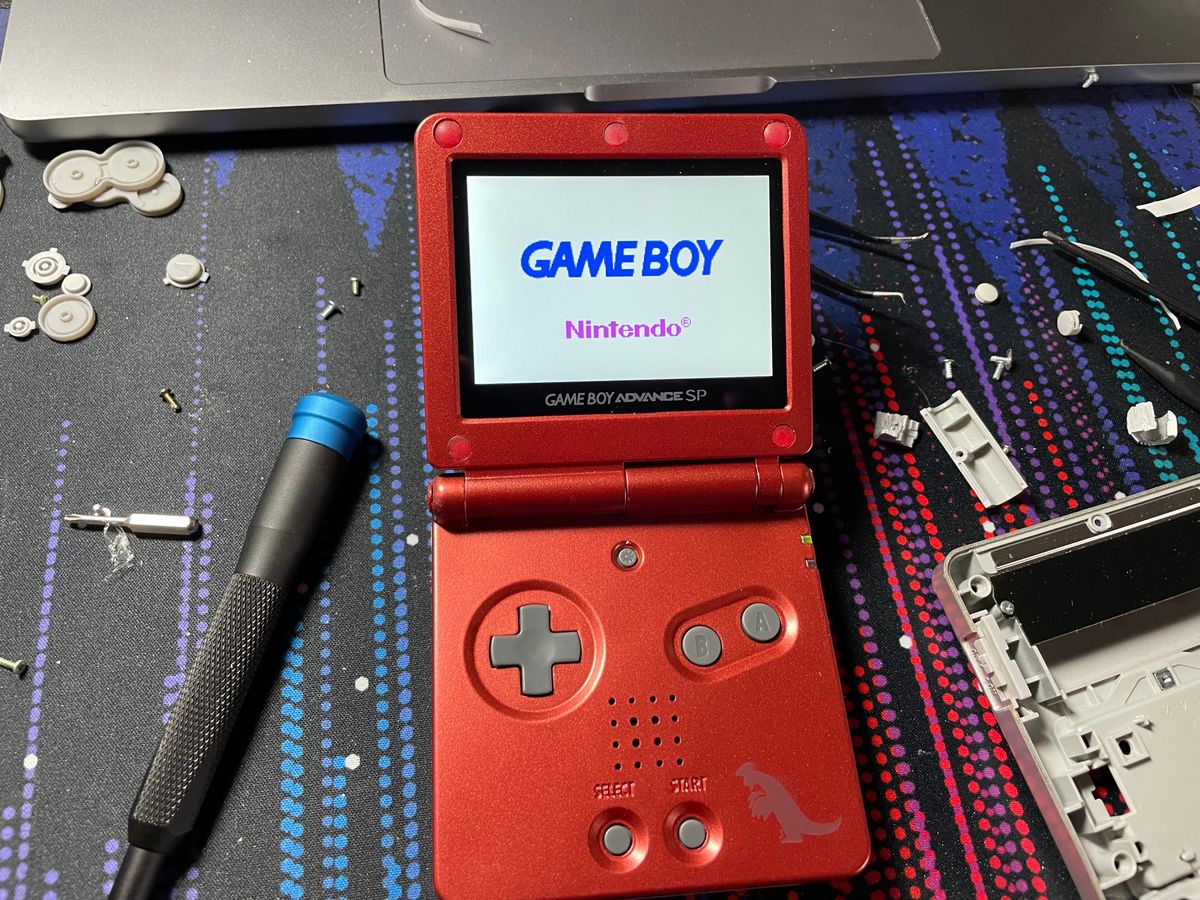 Giving the Game Boy Advance SP a New Life