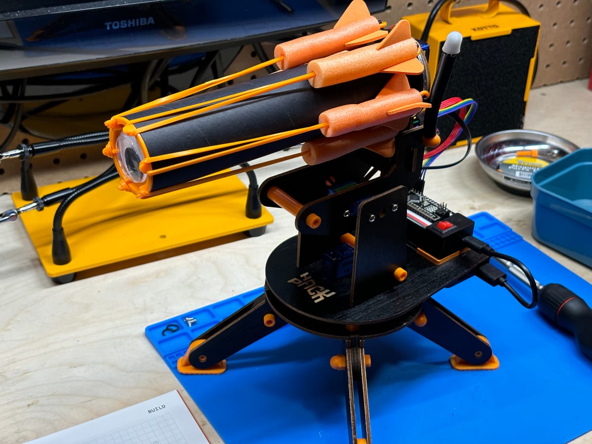 CrunchLabs IR Turret: Build, Code, and Fire