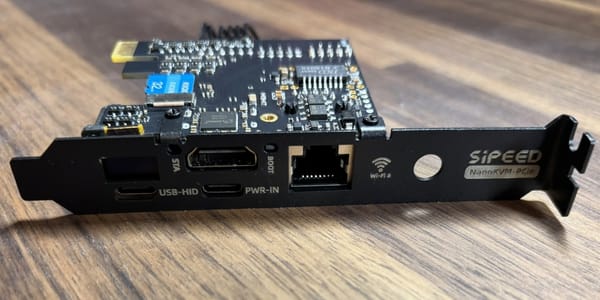 Your Server needs a KVM : The Sipeed PCIe KVM