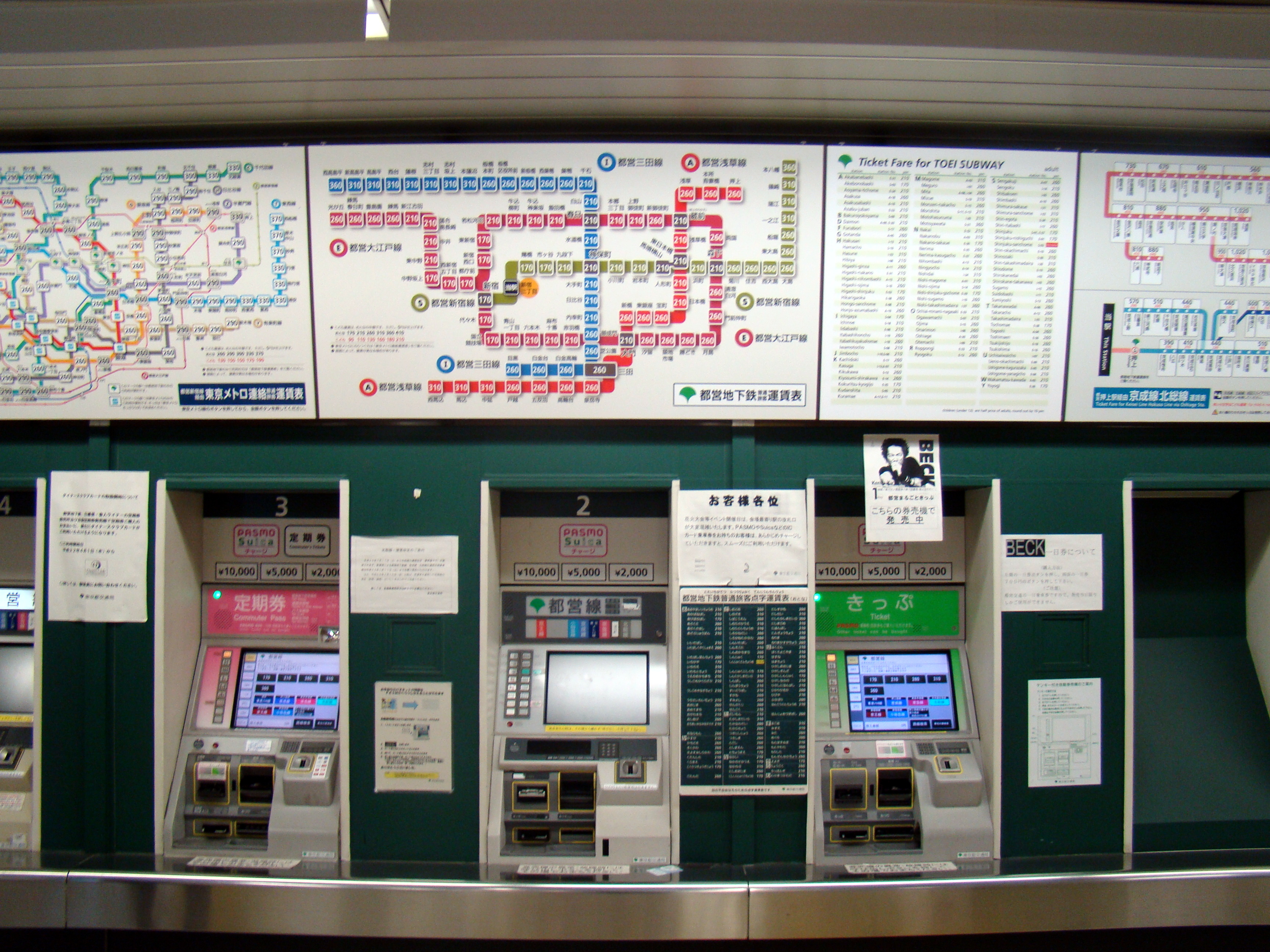 Navigation the Tokyo Mass Transit